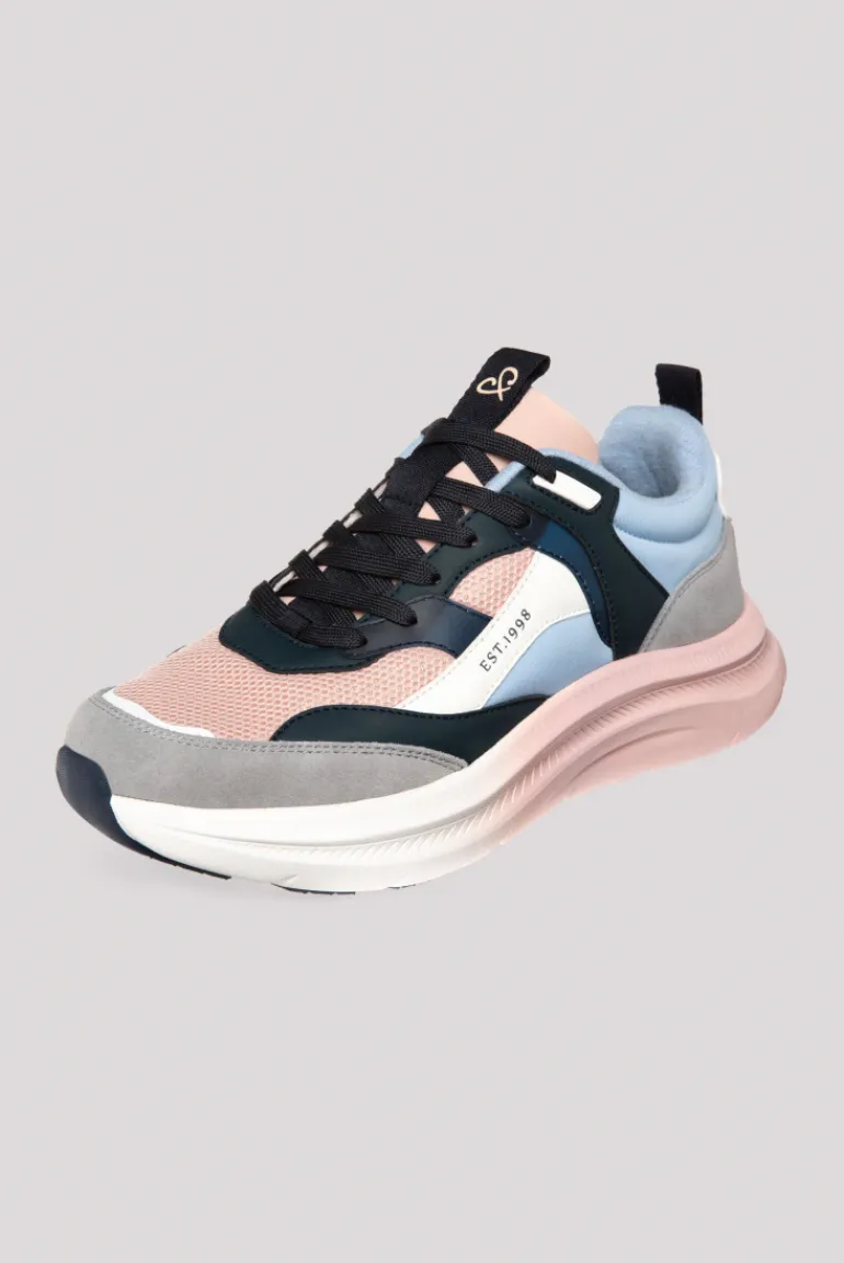 Hot CAMP DAVID & SOCCX Sneaker im bunten Materialmix mit Dip-Dye-Sohle rose blush roseblush