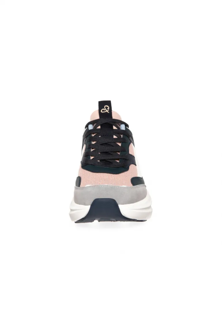 Hot CAMP DAVID & SOCCX Sneaker im bunten Materialmix mit Dip-Dye-Sohle rose blush roseblush