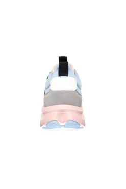 Hot CAMP DAVID & SOCCX Sneaker im bunten Materialmix mit Dip-Dye-Sohle rose blush roseblush