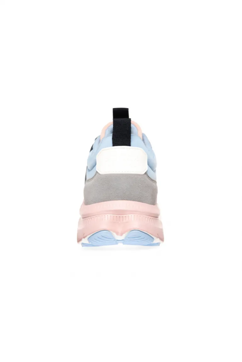 Hot CAMP DAVID & SOCCX Sneaker im bunten Materialmix mit Dip-Dye-Sohle rose blush roseblush