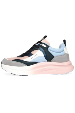 Hot CAMP DAVID & SOCCX Sneaker im bunten Materialmix mit Dip-Dye-Sohle rose blush roseblush