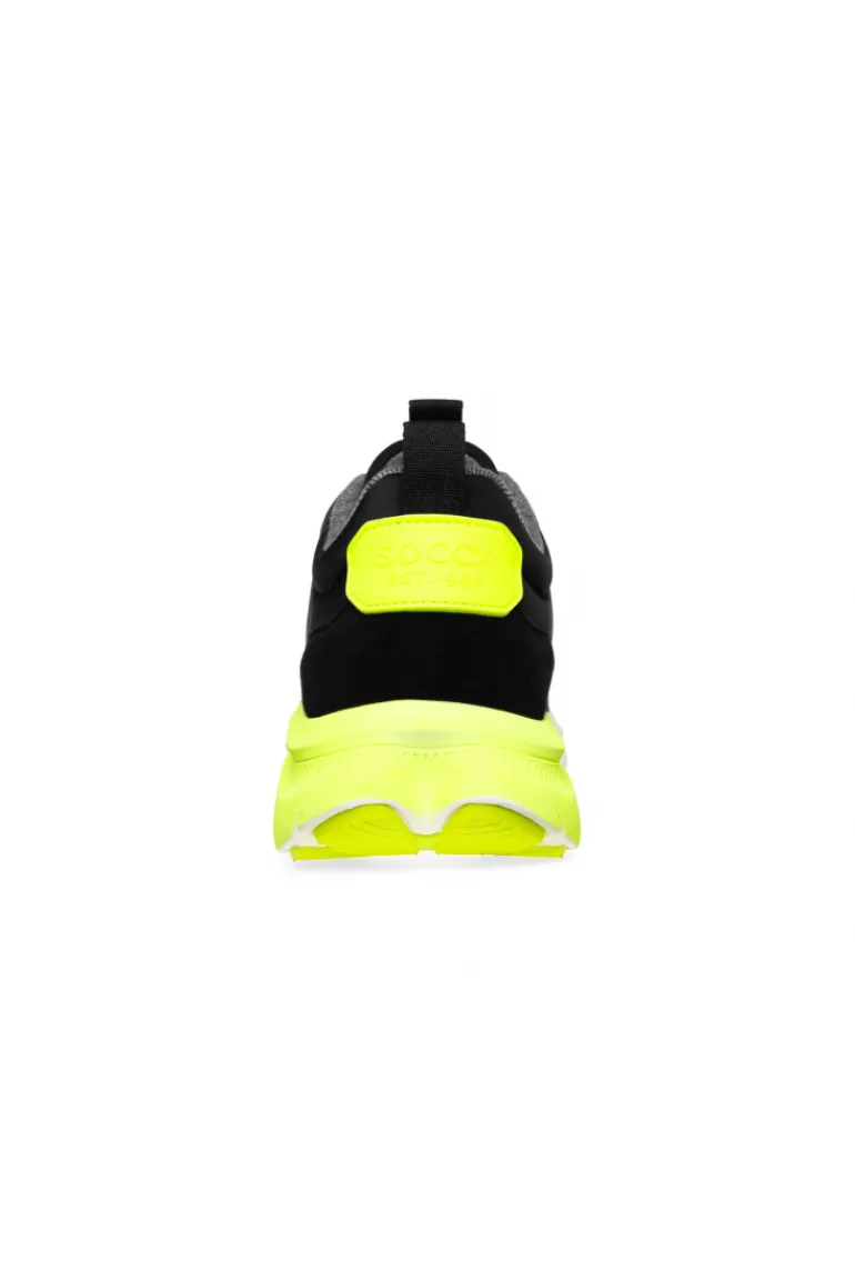 Online CAMP DAVID & SOCCX Sneaker im Materialmix mit Dip-Dye-Sohle black