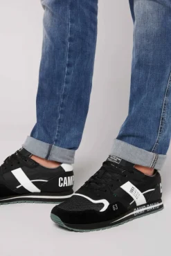 Fashion CAMP DAVID & SOCCX Sneaker im Retro Look black