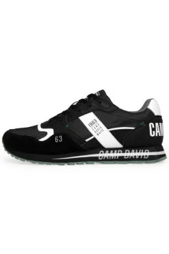 Fashion CAMP DAVID & SOCCX Sneaker im Retro Look black