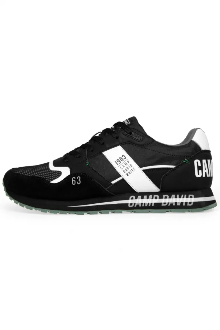 Fashion CAMP DAVID & SOCCX Sneaker im Retro Look black