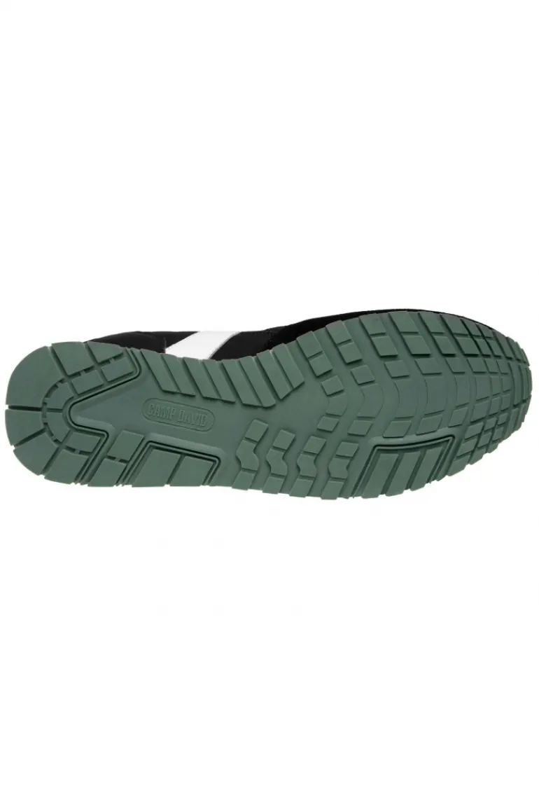 Fashion CAMP DAVID & SOCCX Sneaker im Retro Look black