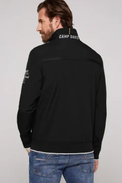 Best CAMP DAVID & SOCCX Softshelljacke im Blouson-Stil mit Artworks black