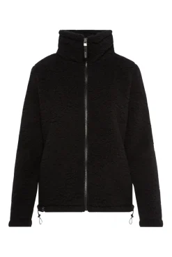 New CAMP DAVID & SOCCX Sport-Jacke im Sherpa-Look black