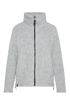Cheap CAMP DAVID & SOCCX Sport-Jacke im Sherpa-Look grey melange greymelange