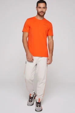 Store CAMP DAVID & SOCCX Sport-T-Shirt mit Artwork signal orange signalorange