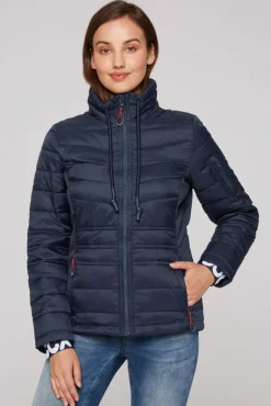 Discount CAMP DAVID & SOCCX Steppjacke im Ski-Design blue navy bluenavy
