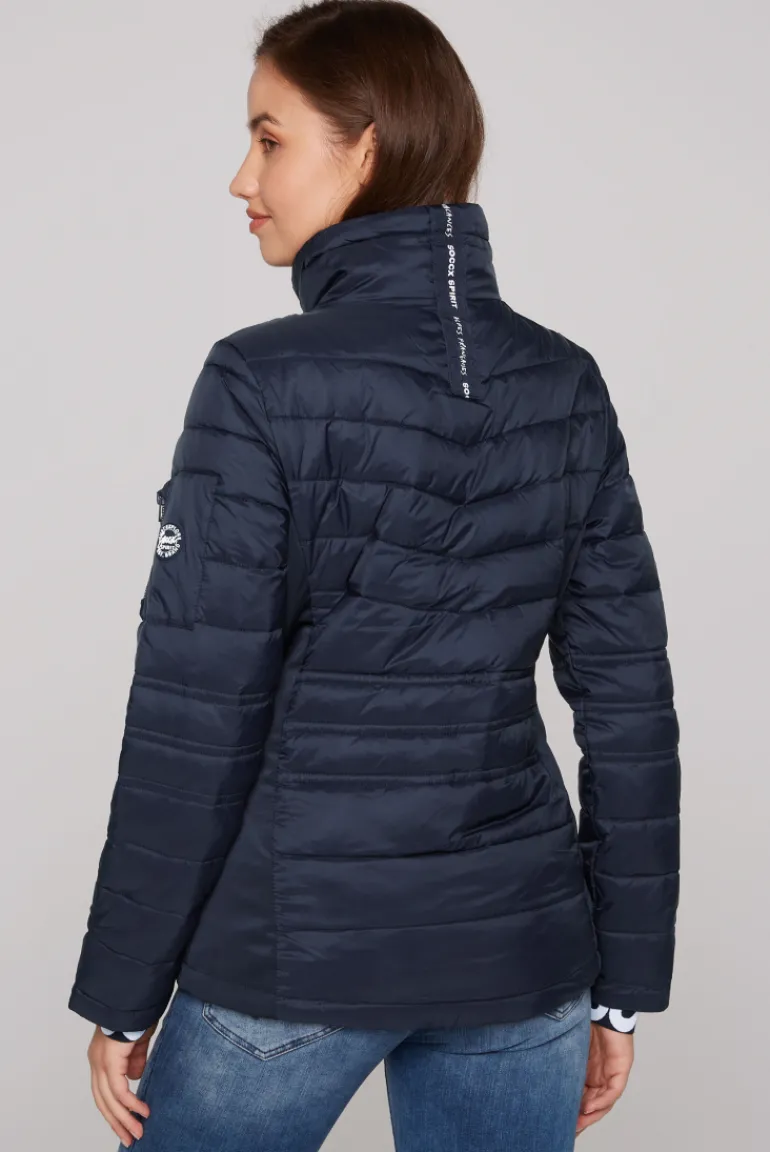 Discount CAMP DAVID & SOCCX Steppjacke im Ski-Design blue navy bluenavy
