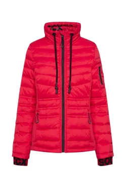 Shop CAMP DAVID & SOCCX Steppjacke im Ski-Design clear red clearred