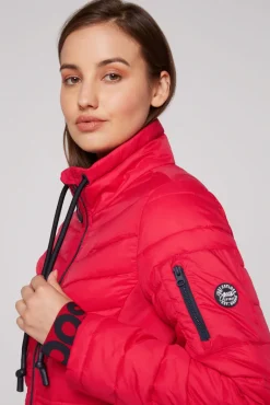 Shop CAMP DAVID & SOCCX Steppjacke im Ski-Design clear red clearred