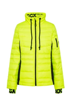 Store CAMP DAVID & SOCCX Steppjacke im Ski-Design yellow lime yellowlime
