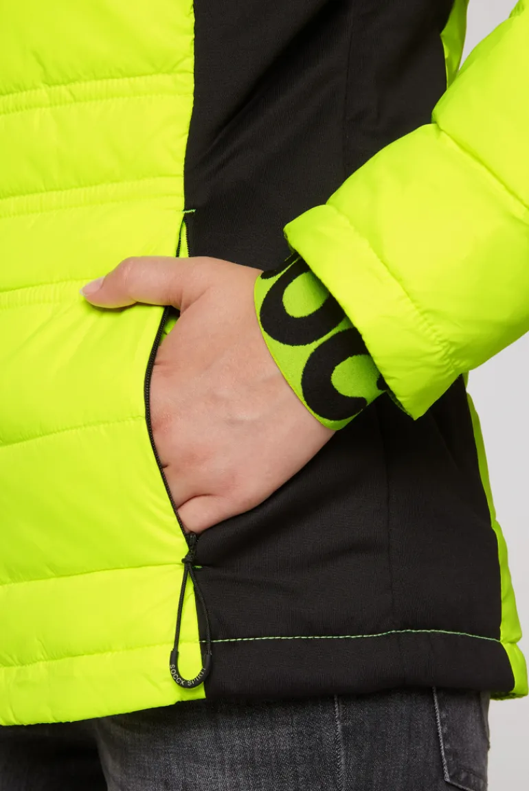Store CAMP DAVID & SOCCX Steppjacke im Ski-Design yellow lime yellowlime