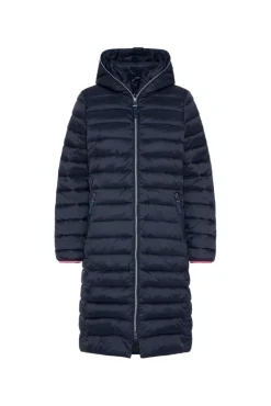 Hot CAMP DAVID & SOCCX Stepp-Parka mit Kapuze und Rücken-Print blue navy bluenavy