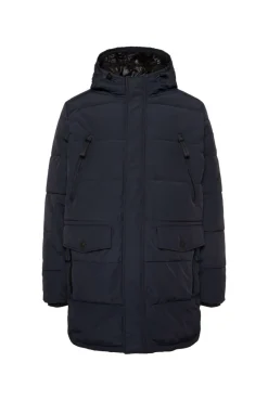 Best Sale CAMP DAVID & SOCCX Stepp-Parka mit Kapuzen-Layering blue navy bluenavy
