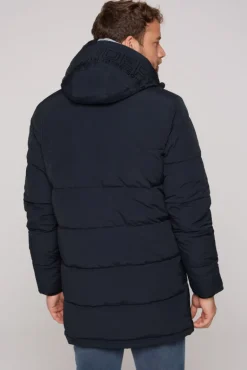 Best Sale CAMP DAVID & SOCCX Stepp-Parka mit Kapuzen-Layering blue navy bluenavy