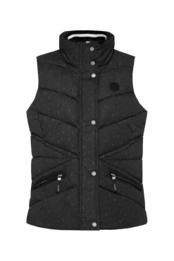 Online CAMP DAVID & SOCCX Steppweste mit filigranem All Over Print black