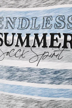Cheap CAMP DAVID & SOCCX Streifenshirt mit U-Boot-Ausschnitt airy blue airyblue