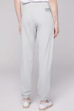 Cheap CAMP DAVID & SOCCX Sweathose mit Glitter Print grey melange | XXL greymelange