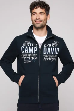 Online CAMP DAVID & SOCCX Sweatjacke mit Logo Artwork blue navy bluenavy