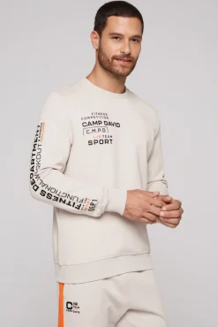 Clearance CAMP DAVID & SOCCX Sweatshirt mit Label Prints shell