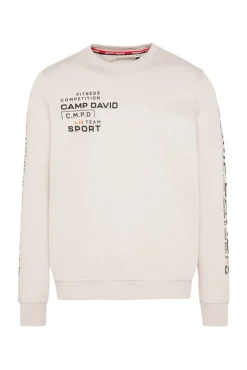 Clearance CAMP DAVID & SOCCX Sweatshirt mit Label Prints shell