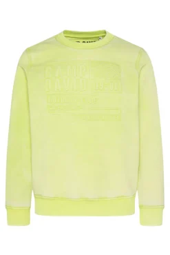 Outlet CAMP DAVID & SOCCX Sweatshirt mit Prägedruck poison ivy poisonivy