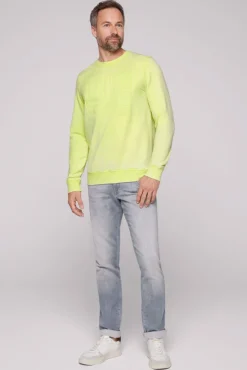 Outlet CAMP DAVID & SOCCX Sweatshirt mit Prägedruck poison ivy poisonivy