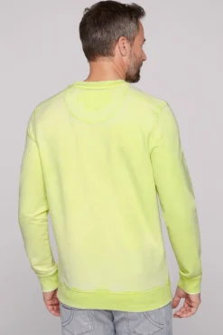 Outlet CAMP DAVID & SOCCX Sweatshirt mit Prägedruck poison ivy poisonivy