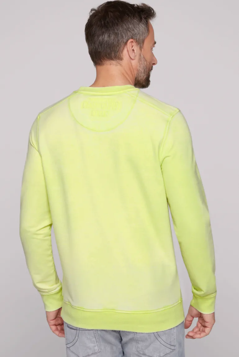 Outlet CAMP DAVID & SOCCX Sweatshirt mit Prägedruck poison ivy poisonivy