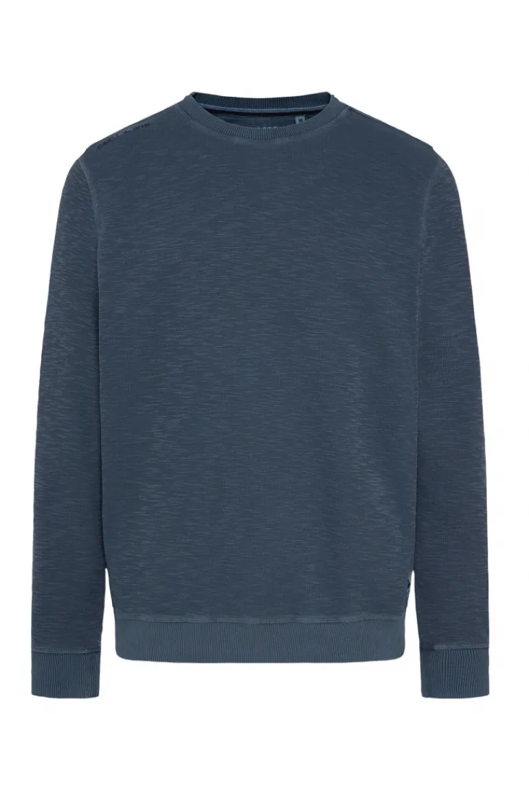 New CAMP DAVID & SOCCX Sweatshirt mit Used-Waschung blue navy bluenavy