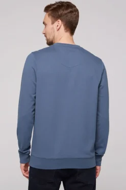 New CAMP DAVID & SOCCX Sweatshirt mit Wording Print blue haze | S bluehaze