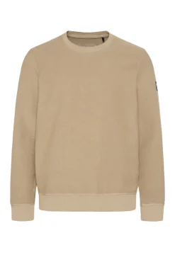 Clearance CAMP DAVID & SOCCX Sweatshirt Reversed mit Patch-Print tan