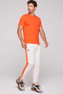 Discount CAMP DAVID & SOCCX Trainingshose mit Seitentapes shell