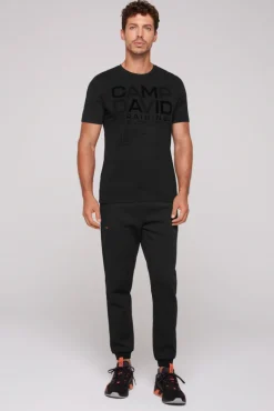 Fashion CAMP DAVID & SOCCX Trainingshose mit Seitentapes black