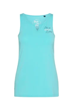 Cheap CAMP DAVID & SOCCX Trägershirt mit offenem Rundhalsausschnitt lagoon blue lagoonblue