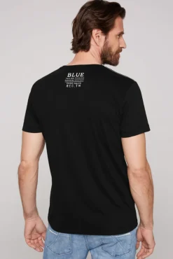Clearance CAMP DAVID & SOCCX T-Shirt mit Print Artwork black
