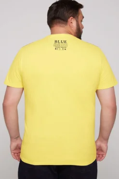 Outlet CAMP DAVID & SOCCX T-Shirt mit Print Artwork light lime lightlime