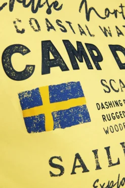 Outlet CAMP DAVID & SOCCX T-Shirt mit Print Artwork light lime lightlime