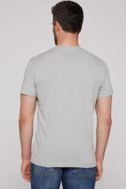 Hot CAMP DAVID & SOCCX T-Shirt mit V-Neck und Print Artwork cozy blue | S cozyblue
