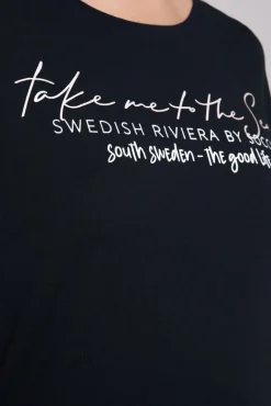 Best Sale CAMP DAVID & SOCCX T-Shirt  mit Wording Print black