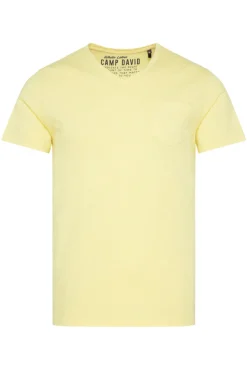 Store CAMP DAVID & SOCCX T-Shirt V-Neck mit Brusttasche sun