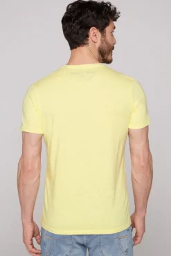 Store CAMP DAVID & SOCCX T-Shirt V-Neck mit Brusttasche sun