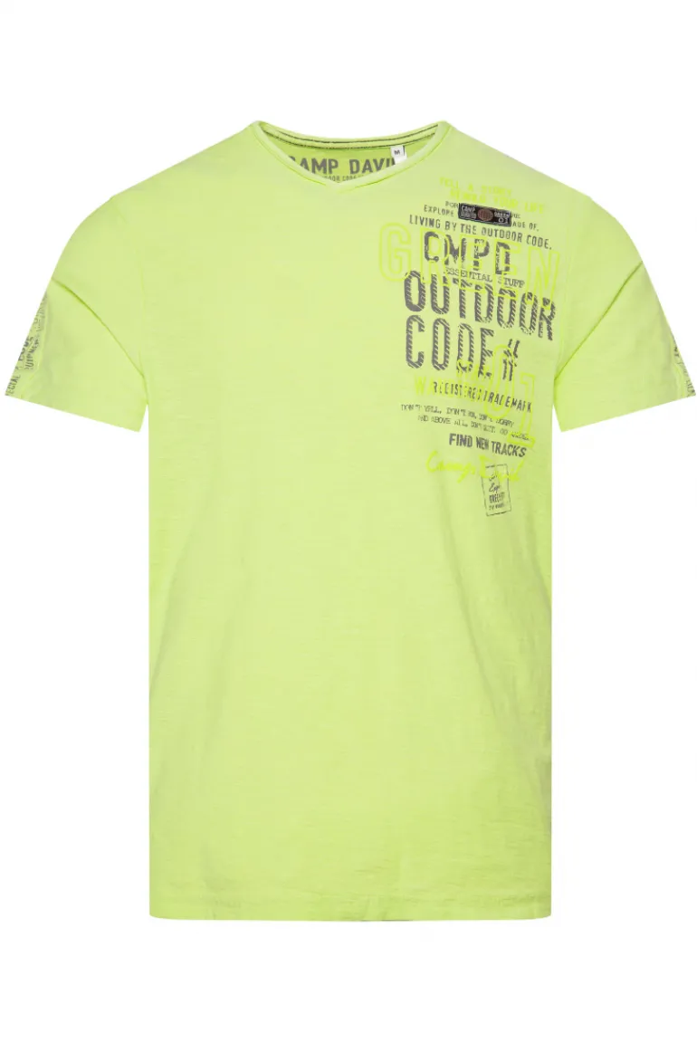 Shop CAMP DAVID & SOCCX V-Shirt mit Rubber Artworks poison ivy poisonivy