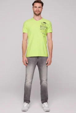 Shop CAMP DAVID & SOCCX V-Shirt mit Rubber Artworks poison ivy poisonivy