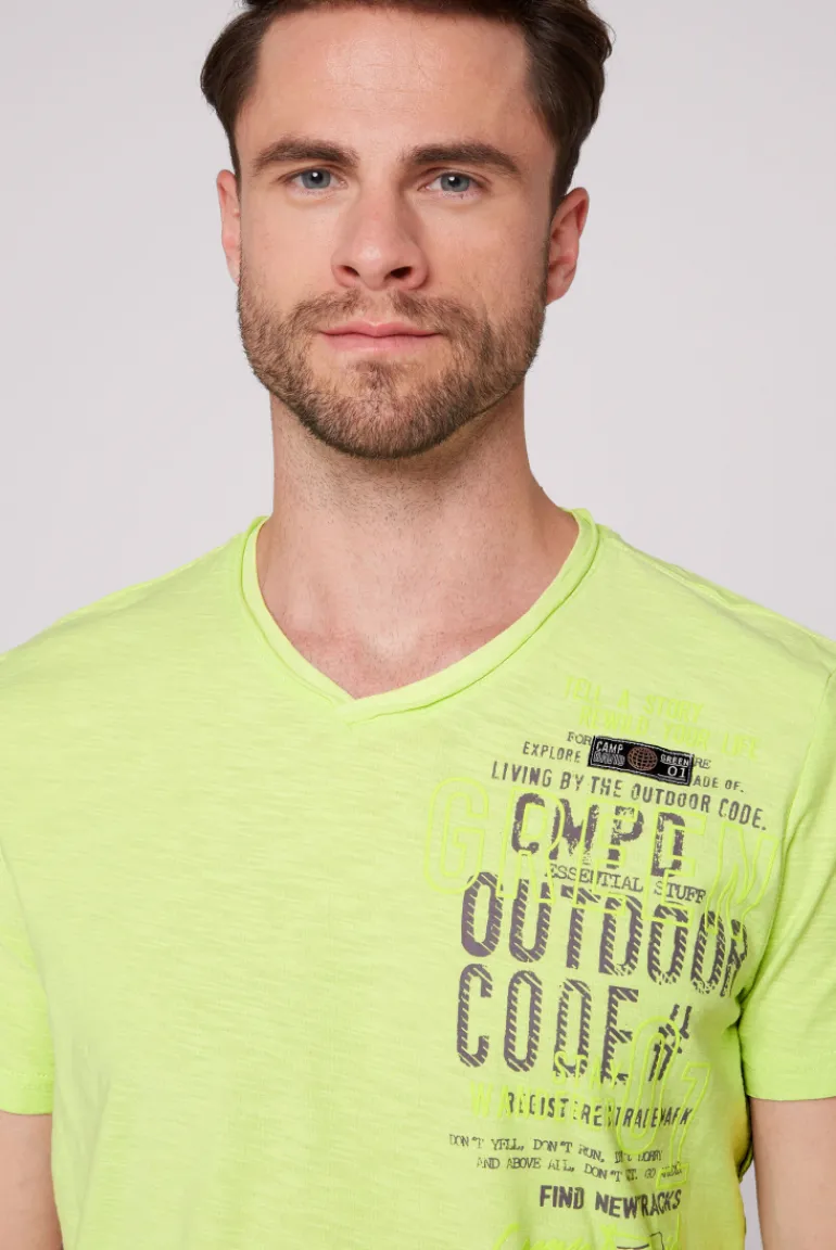 Shop CAMP DAVID & SOCCX V-Shirt mit Rubber Artworks poison ivy poisonivy