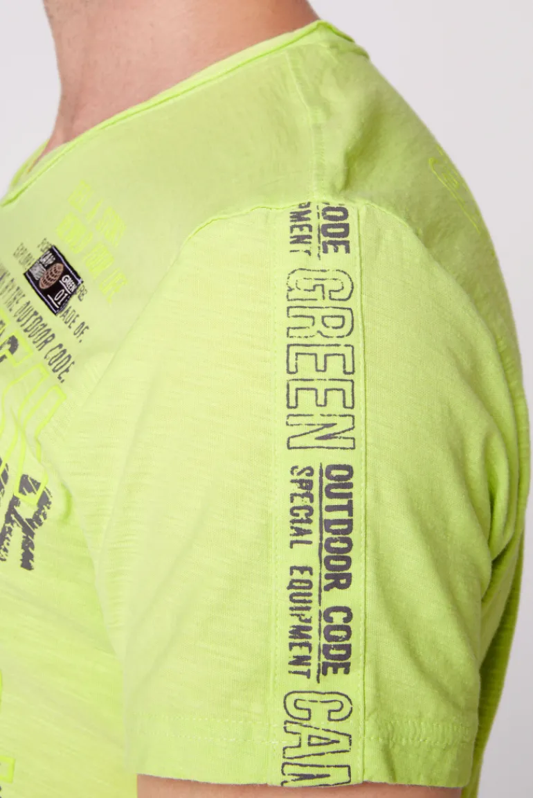 Shop CAMP DAVID & SOCCX V-Shirt mit Rubber Artworks poison ivy poisonivy